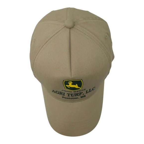 John Deere Agri Turf LLC Snapback Cap Trucker Farmer Baseball Hat Pontotoc MS - Picture 6 of 13